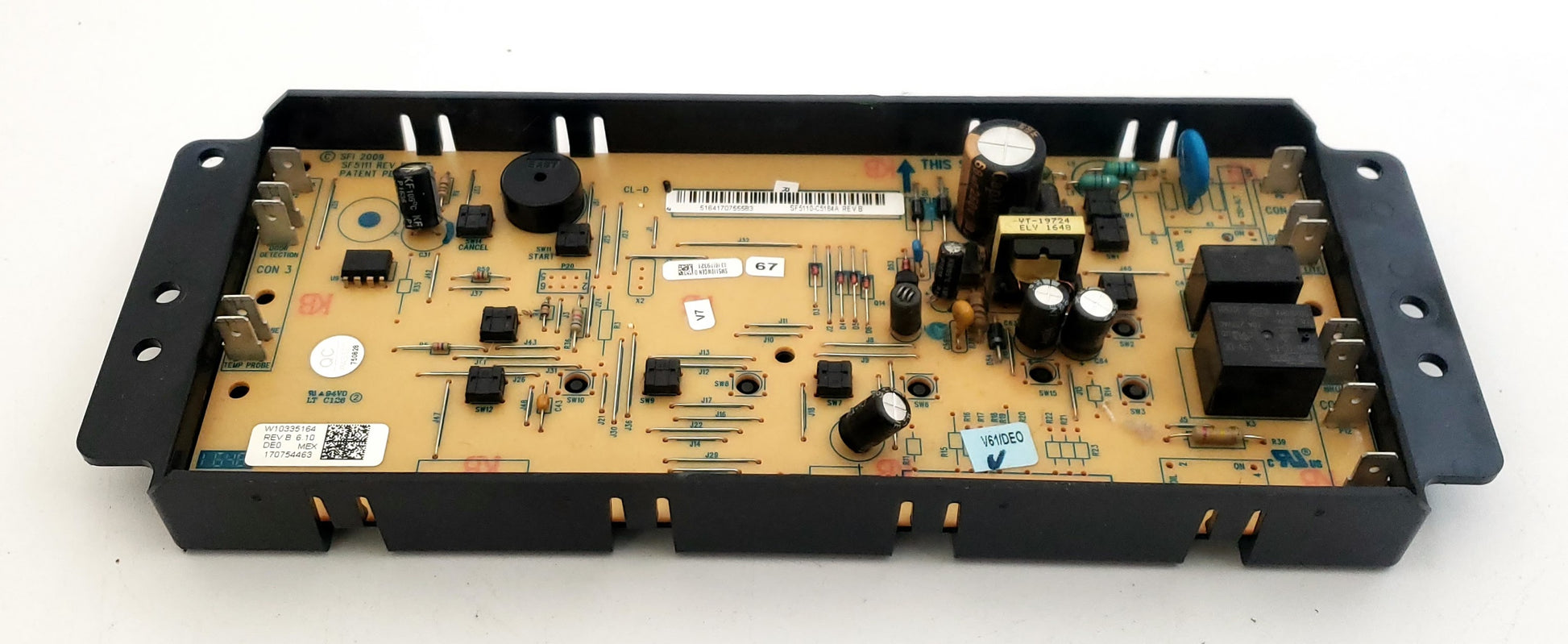 Whirlpool Range Control  W10335164