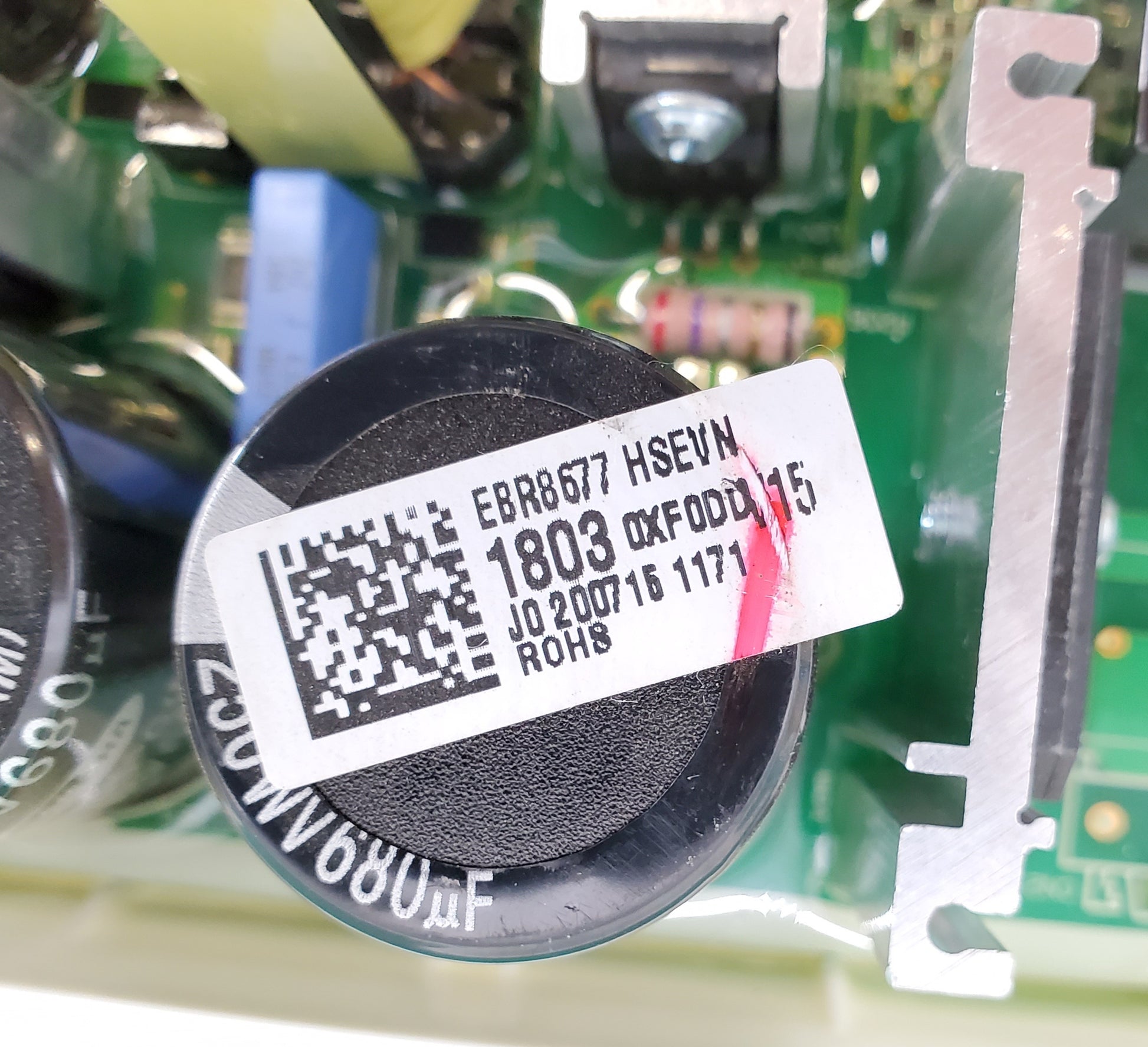 LG Washer Control Board  EBR86771803