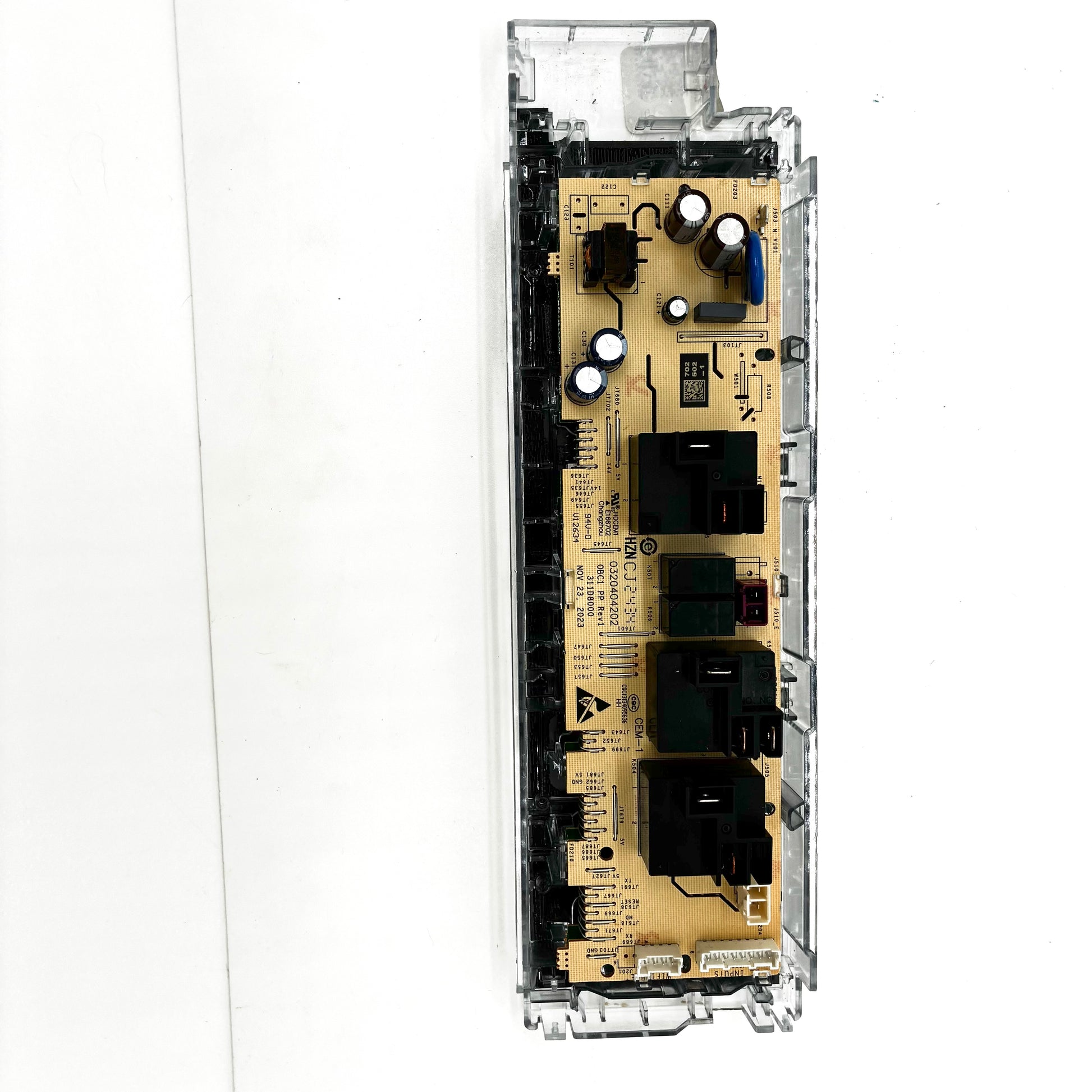 WB27X48607 Oven Range Control Board -Black Overlay **Same day Shipping & 90 day warranty**