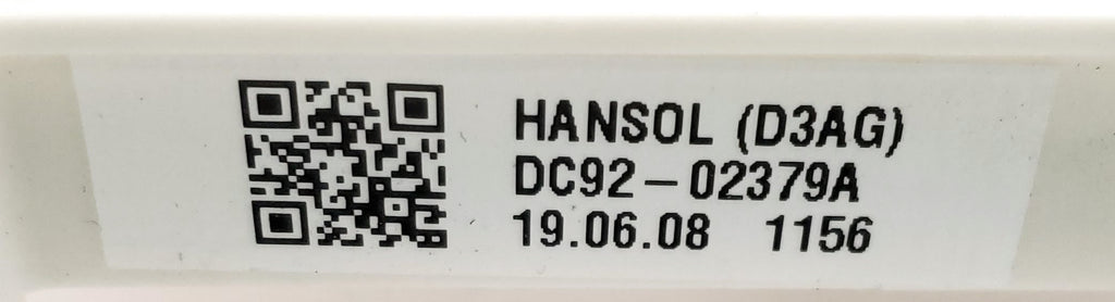 Samsung Washer Control DC92-02379A