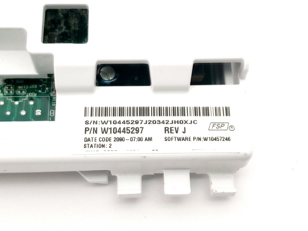 Whirlpool Washer Control W10445297