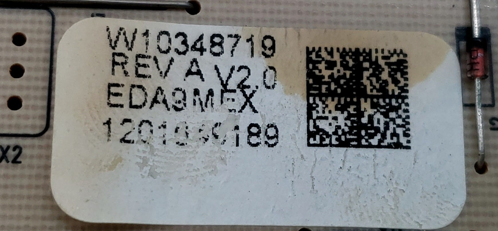 Maytag Range Control  W10348719