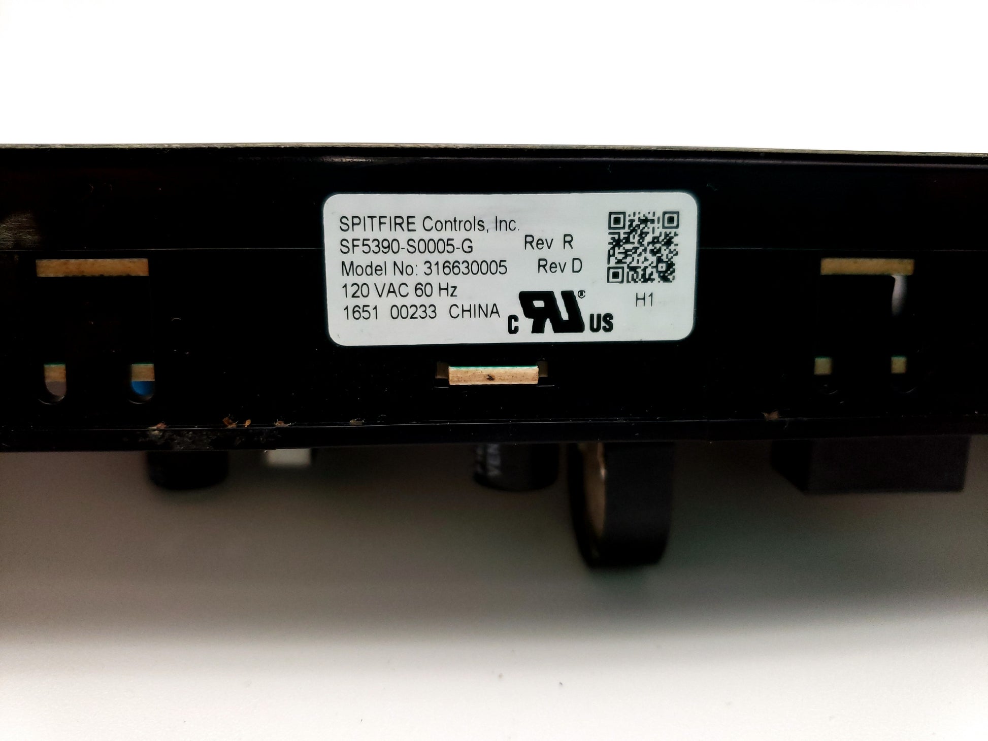 Frigidaire Range Control 316630005