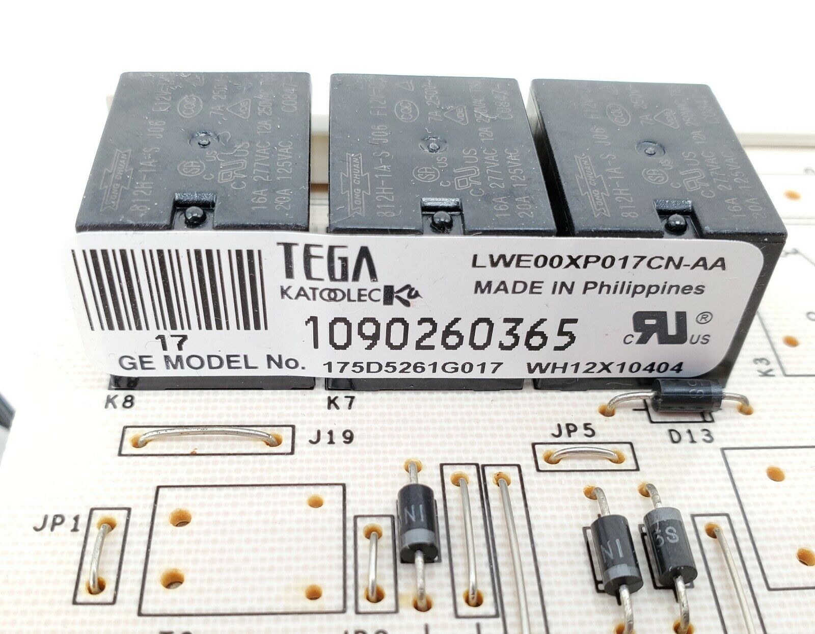 Genuine OEM GE Washer Control Board WH12X10404 Same Day Ship *Lifetime Warranty*