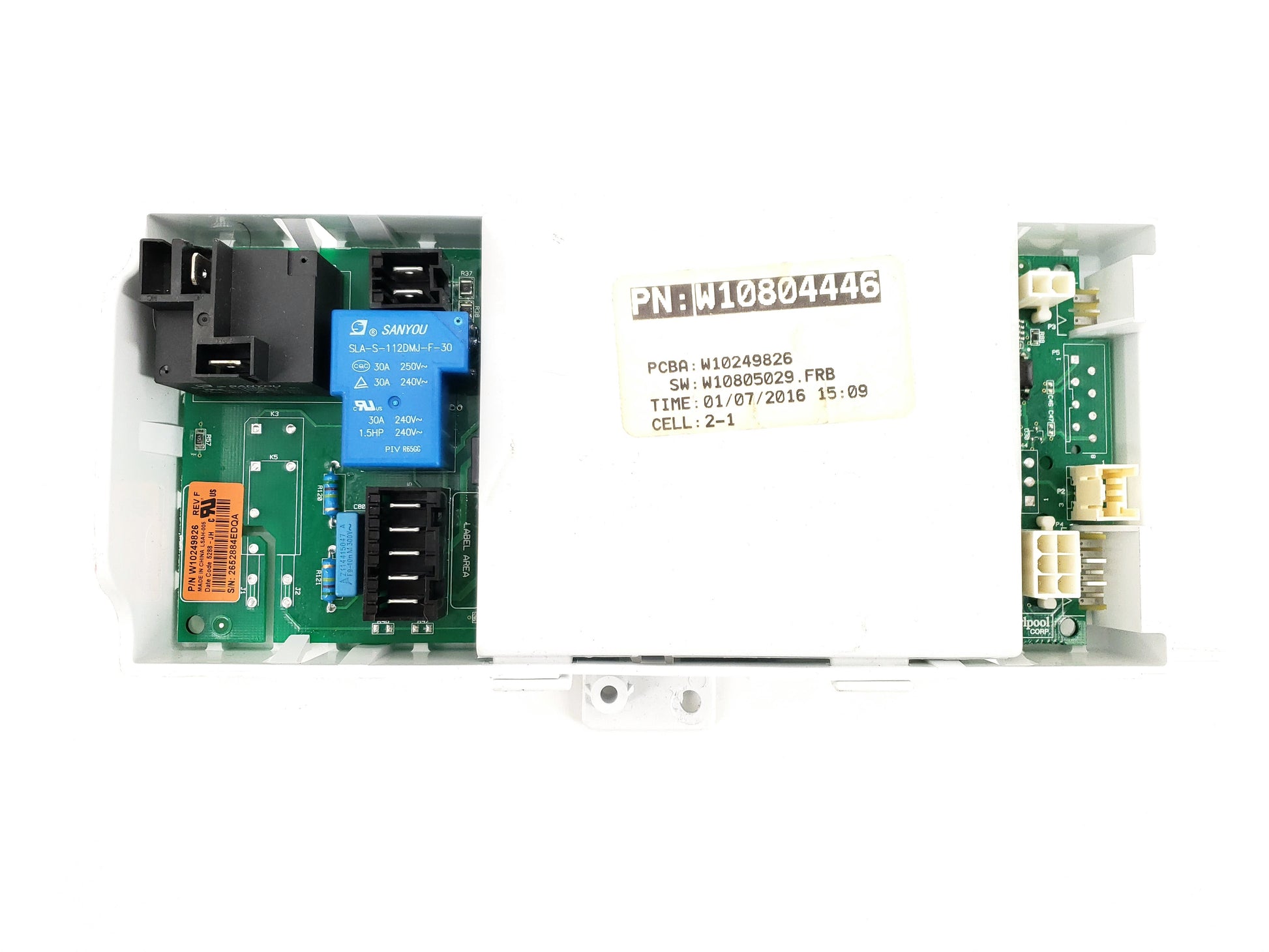 Whirlpool Dryer Control Board W10804446