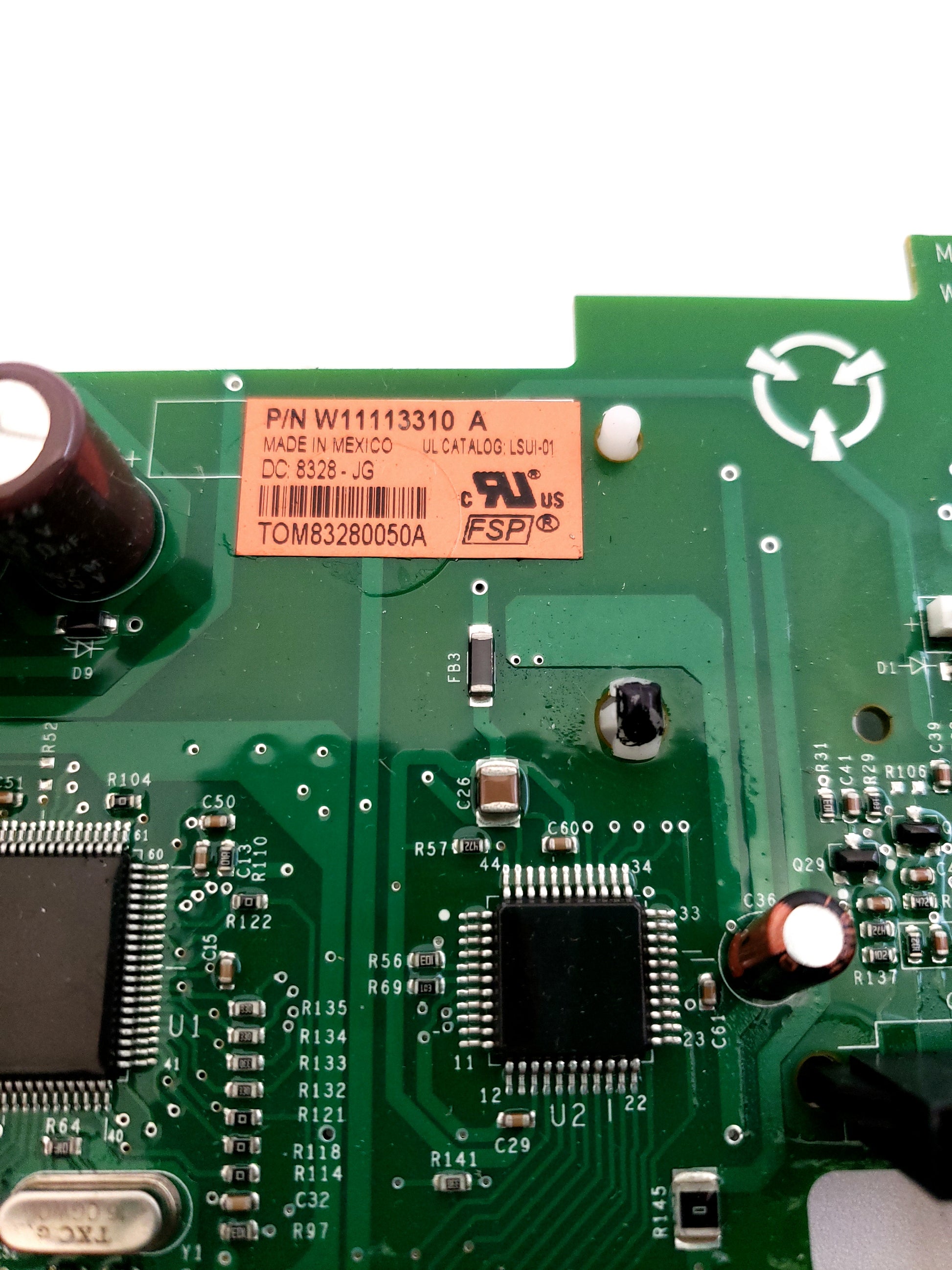 Whirlpool Washer Control Board W11085747