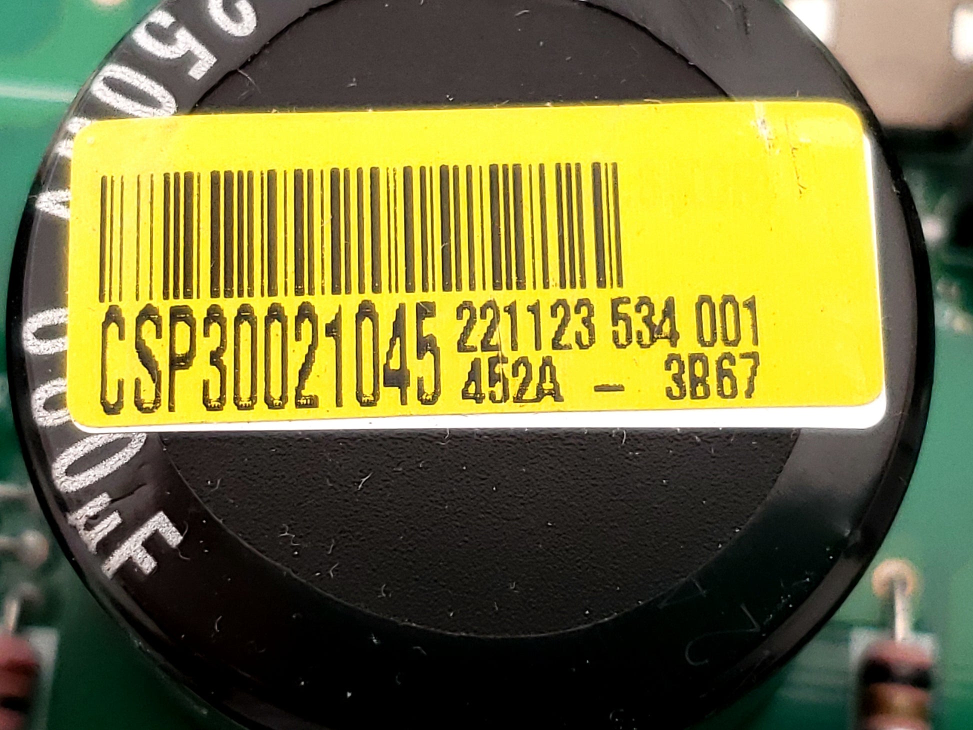LG Refrigerator Control Board CSP30021045