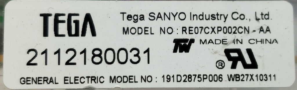 GE Range Control  WB27X10311