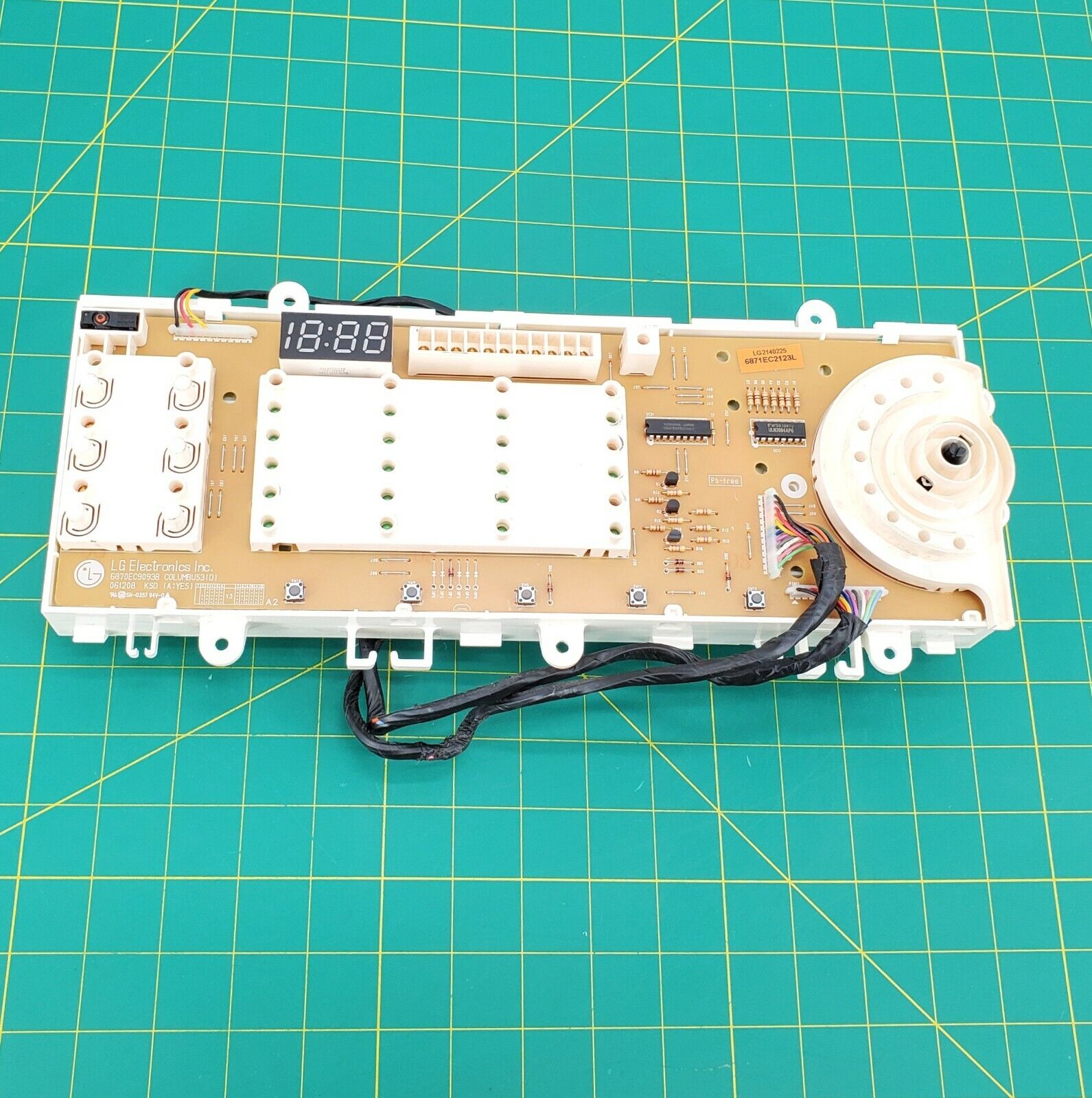 OEM LG Dryer Control Board EBR33640911 Same Day Ship & Lifetime Warranty