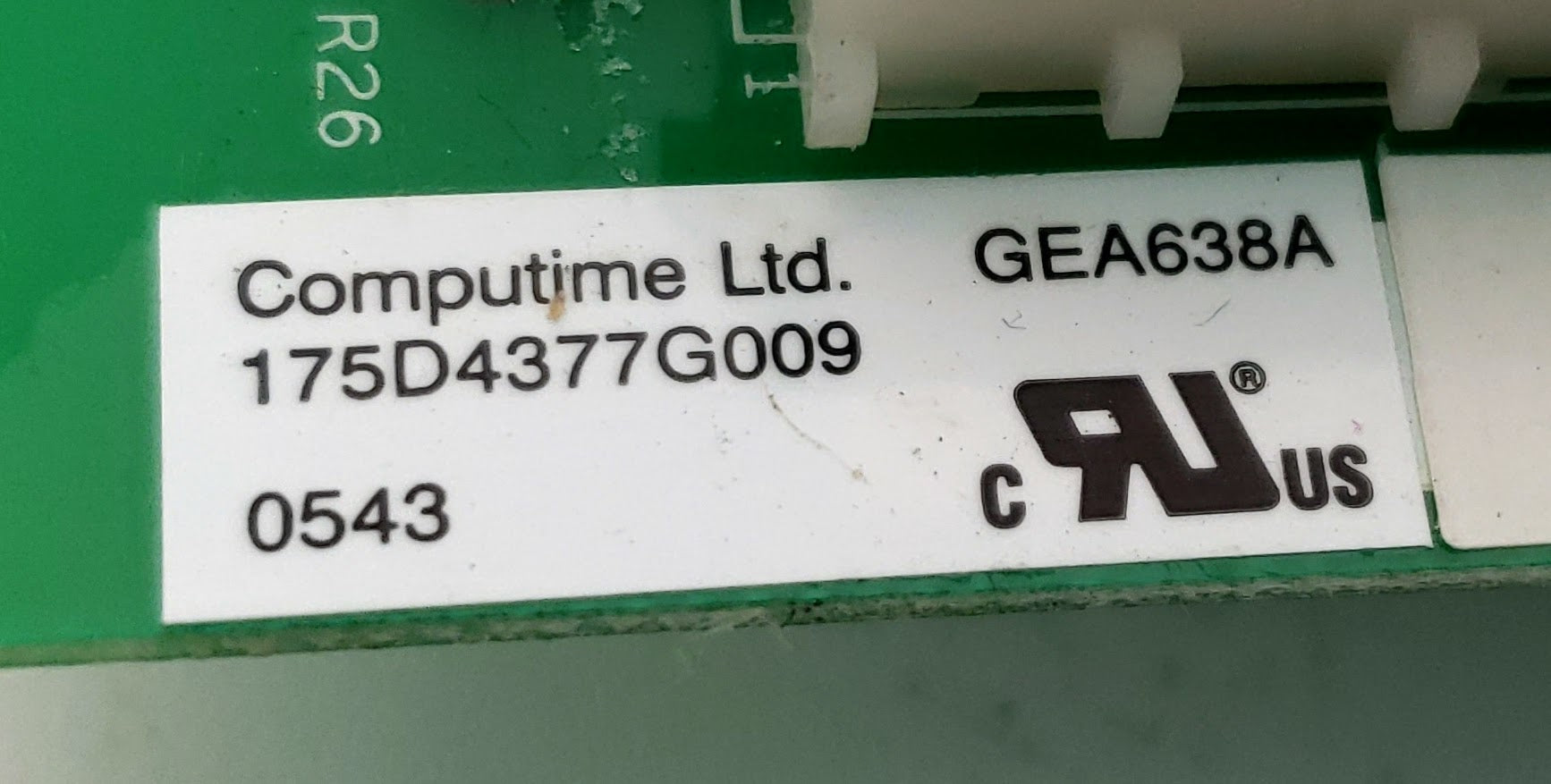 GE Dryer Control 175D4377G009