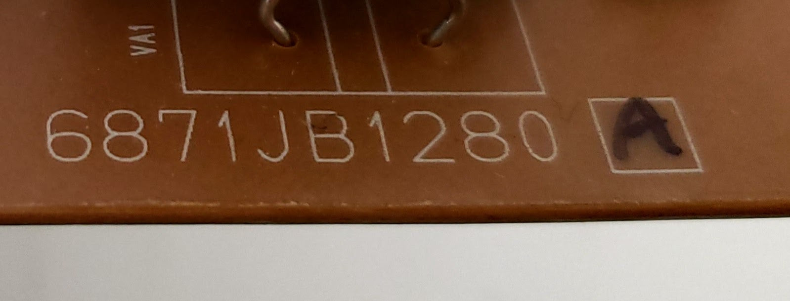 Kenmore Refrigerator Control 6871JB1280A