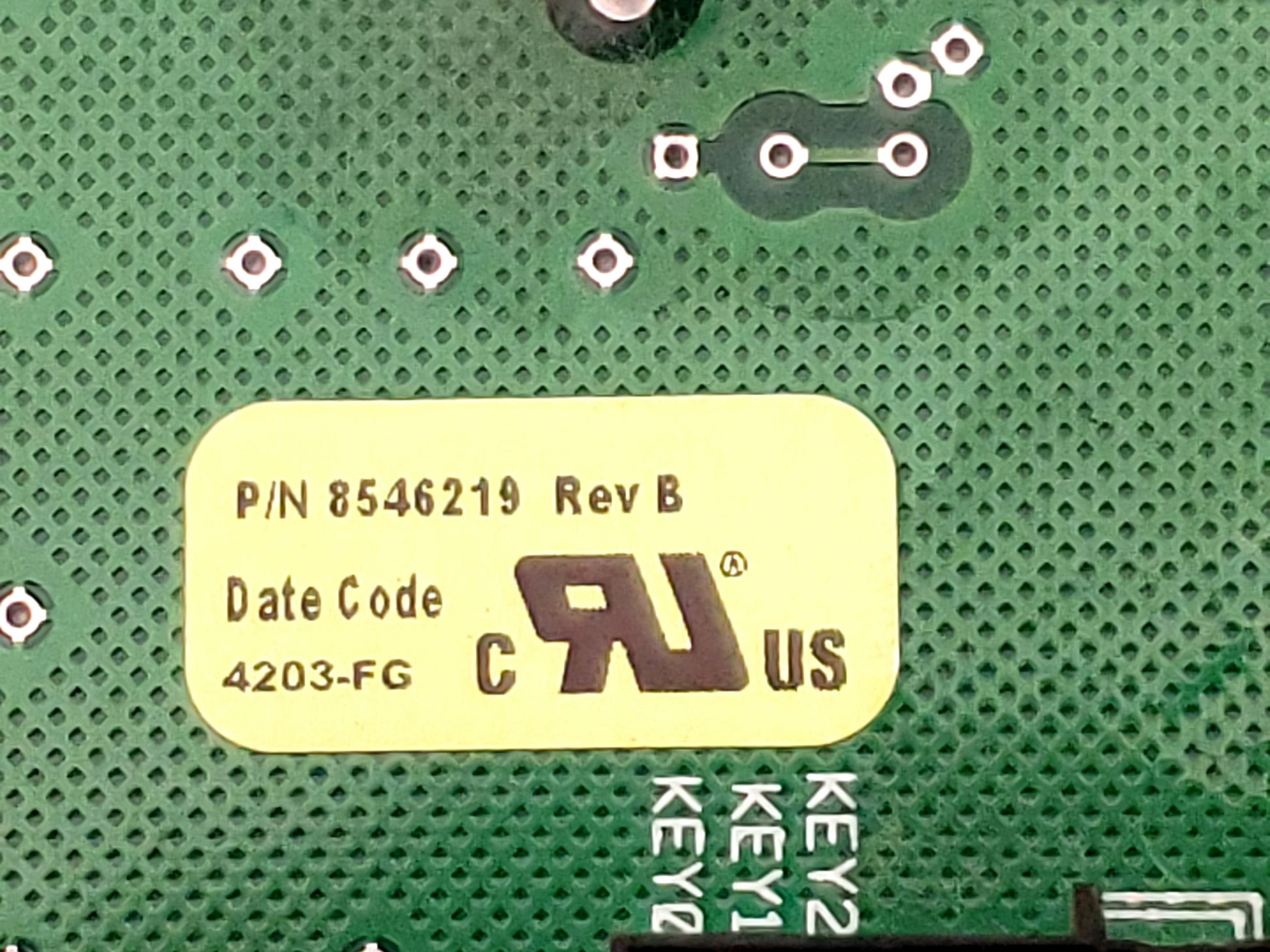 Whirlpool Dryer Control Board 8546219