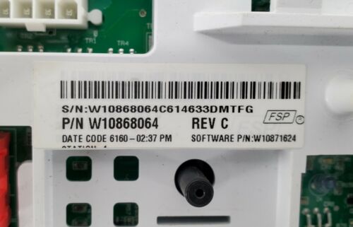 Genuine OEM Whirlpool Washer Control W10868064 Same Day Ship *Lifetime Warranty*