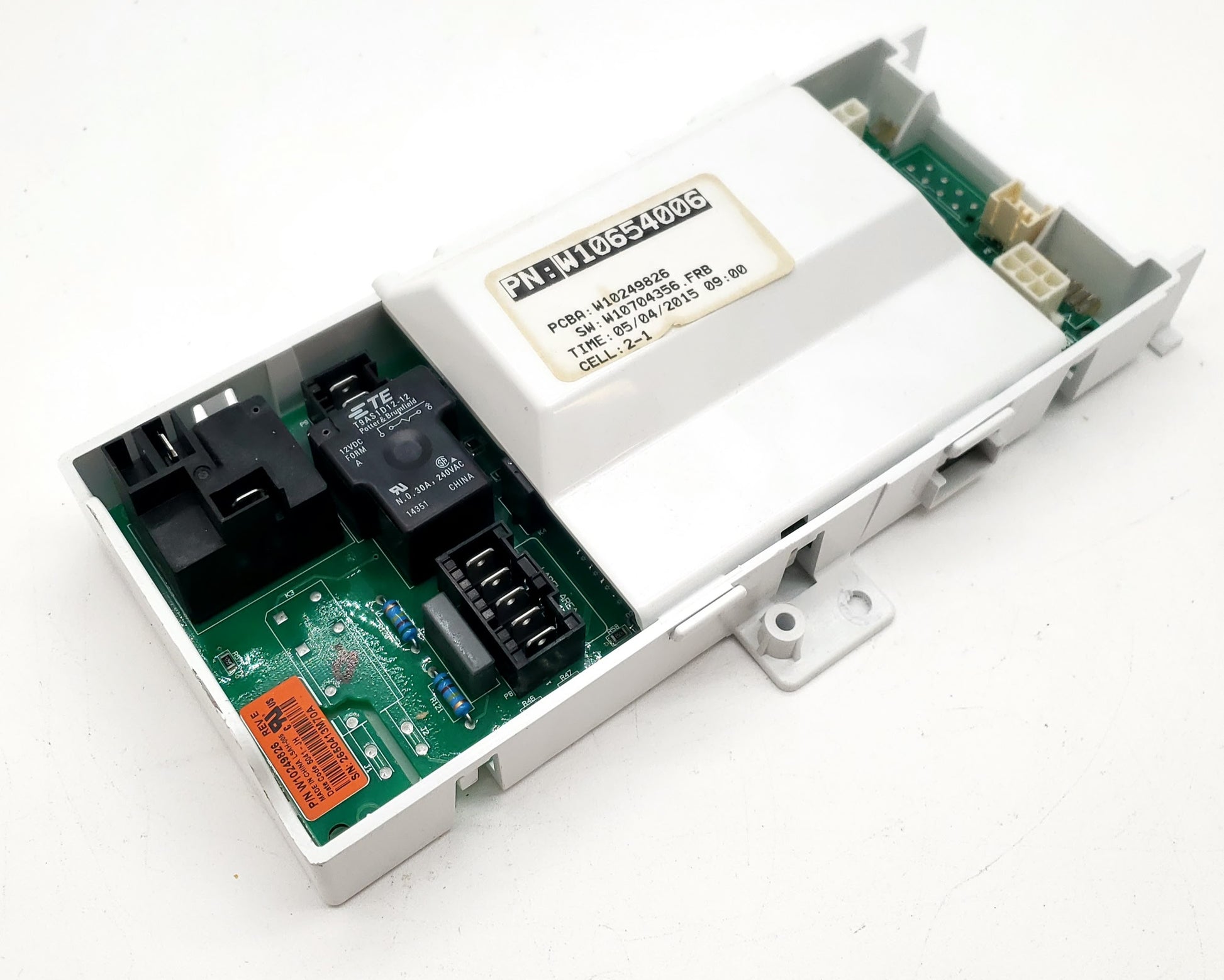 Whirlpool Dryer Control W10654006