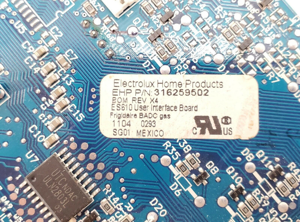 Frigidaire Range Control 316259502