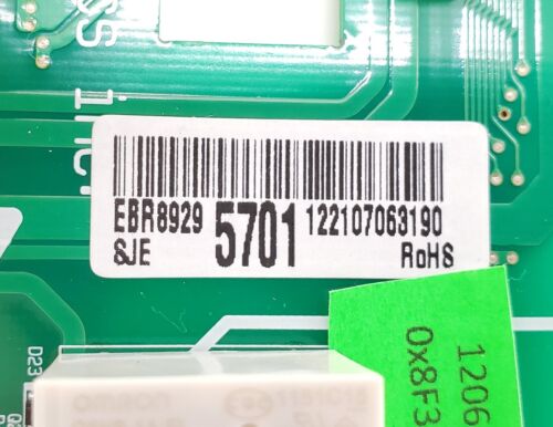 Genuine OEM LG Range Control Board EBR89295701 Same Day Shipping 90 Day Warranty