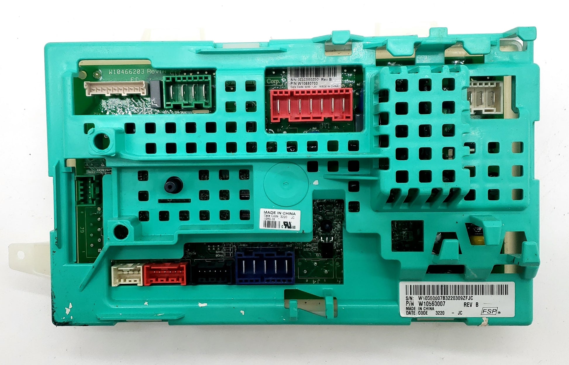 Whirlpool Washer Control  W10560007