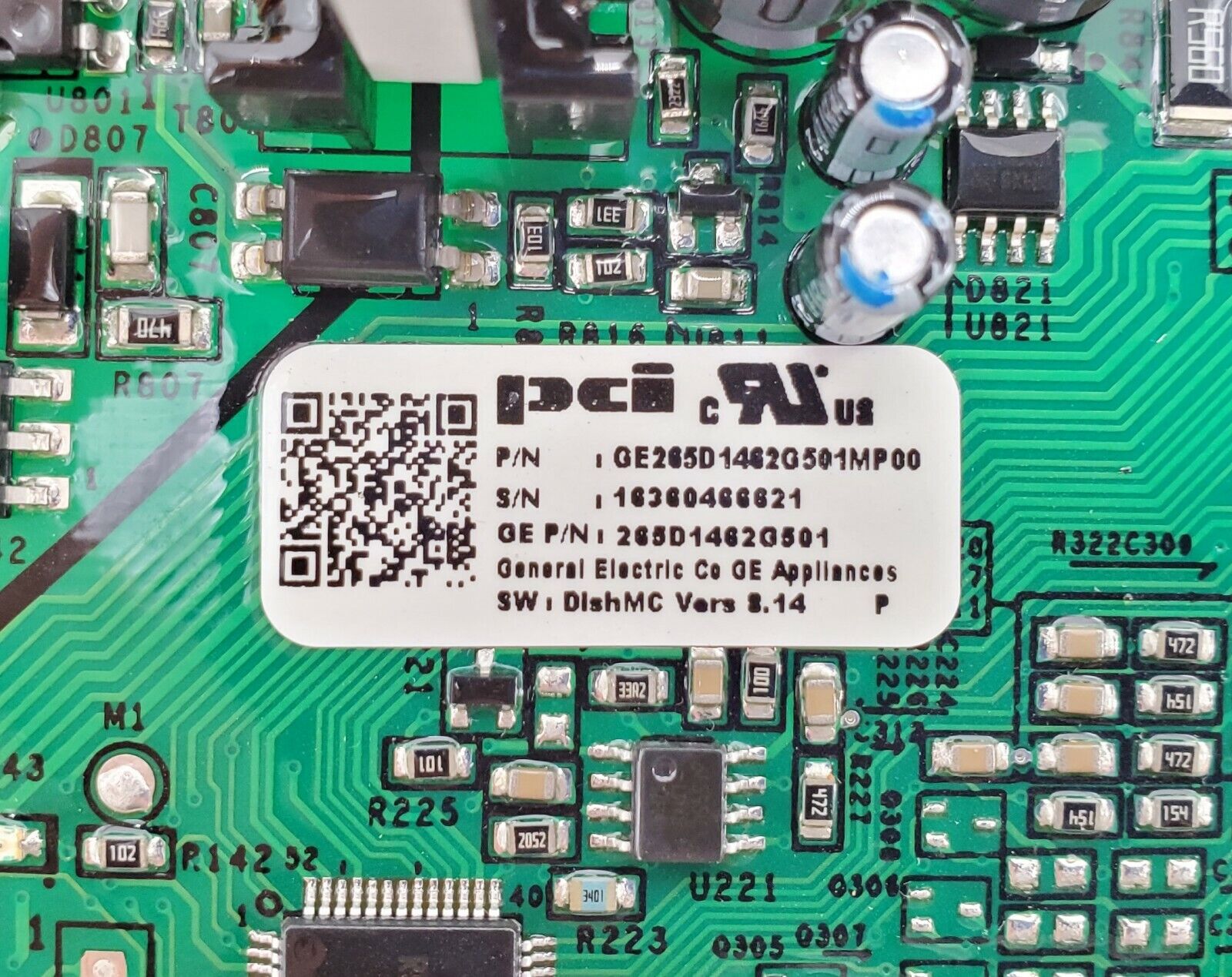 GE Dishwasher 265D1462G501