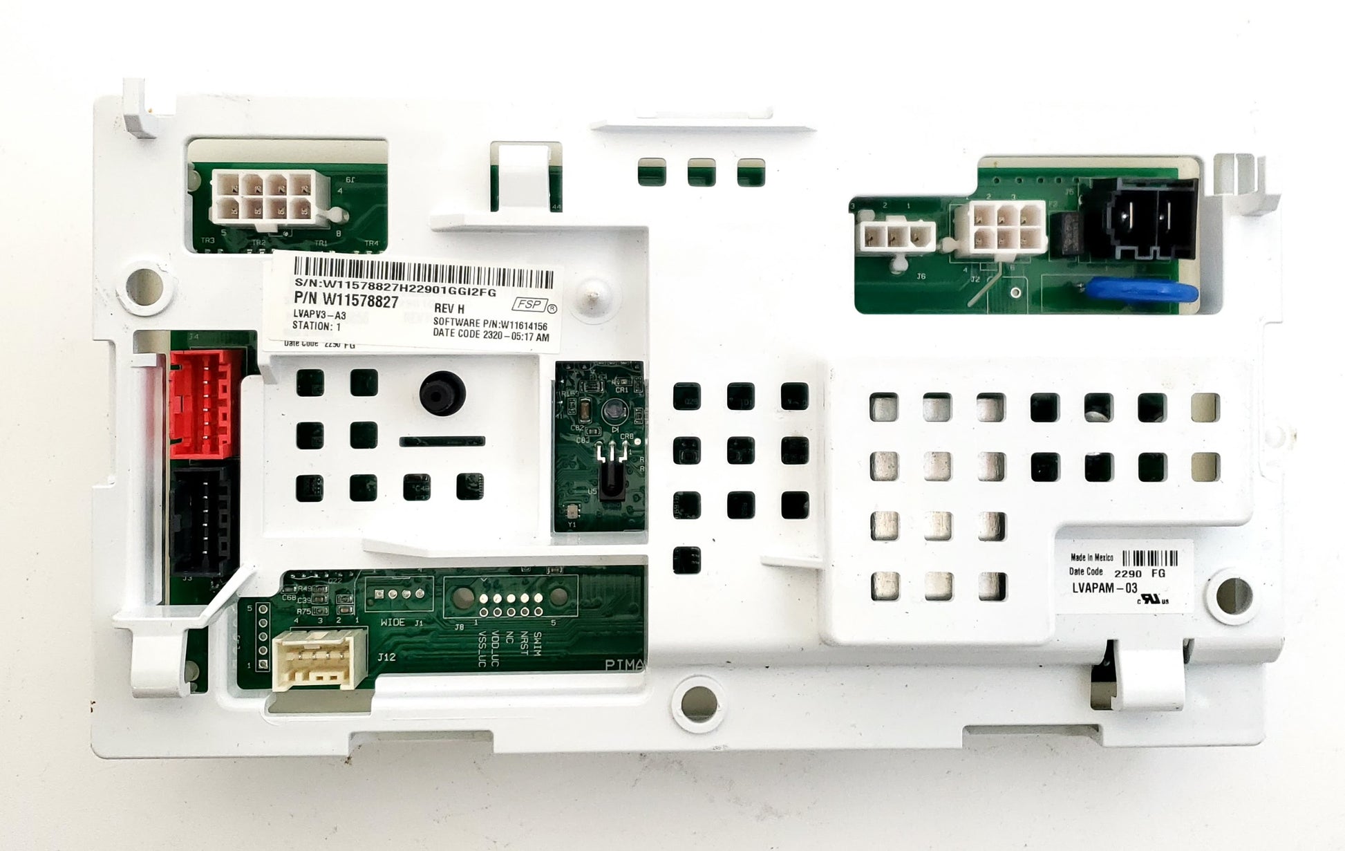 Whirlpool Washer Control W11578827