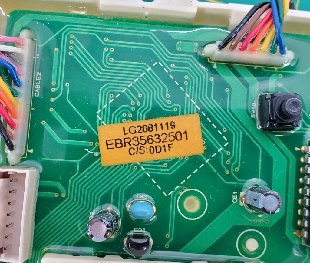 OEM LG Washer Display Control EBR35632501 Same Day Shipping & Lifetime Warranty