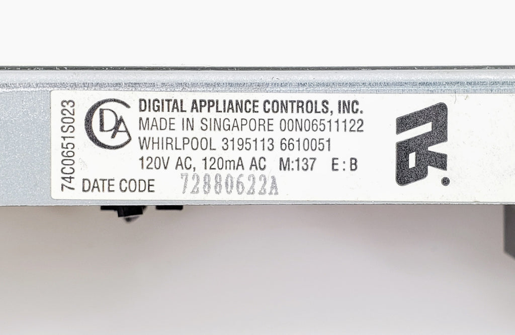 Whirlpool Range Control Board 3195113