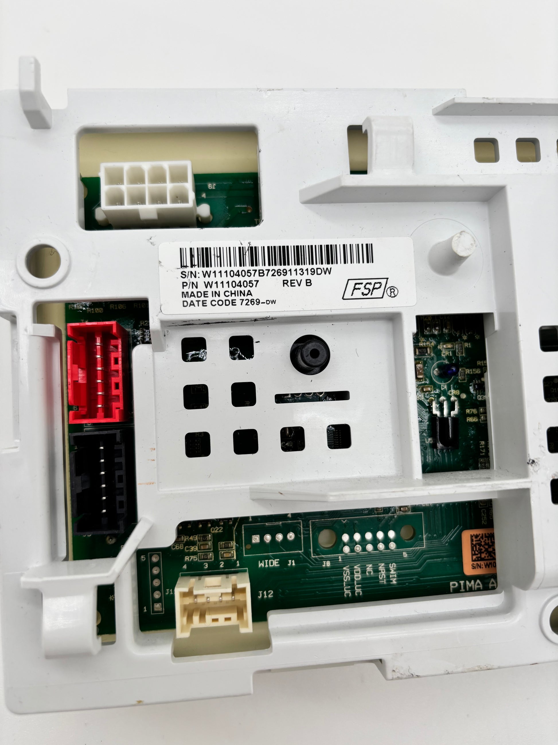Whirlpool W11104057 Dryer Control