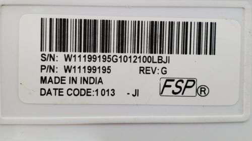 Whirlpool Washer Control W11199195