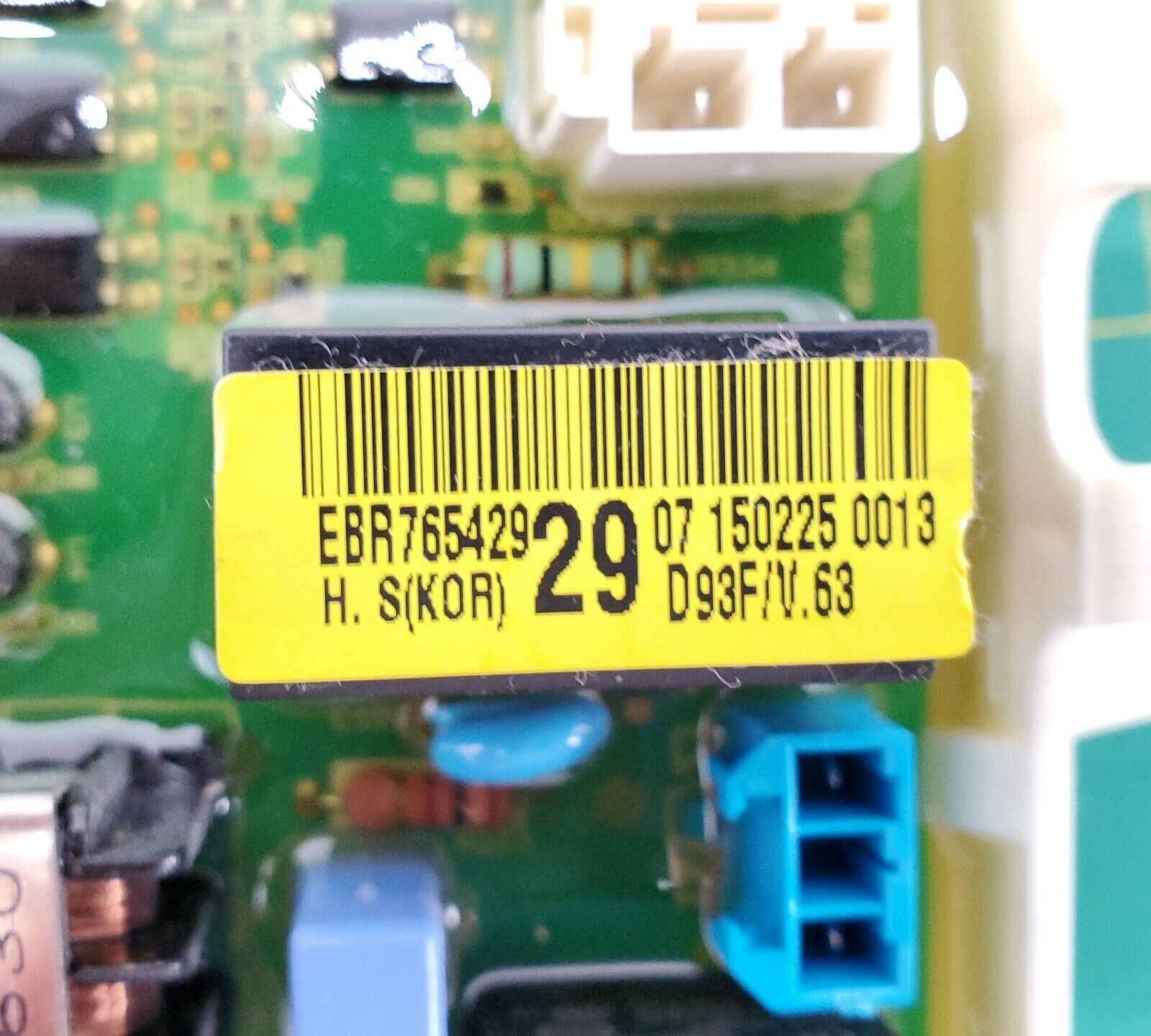 LG Dryer Control Board EBR76542929