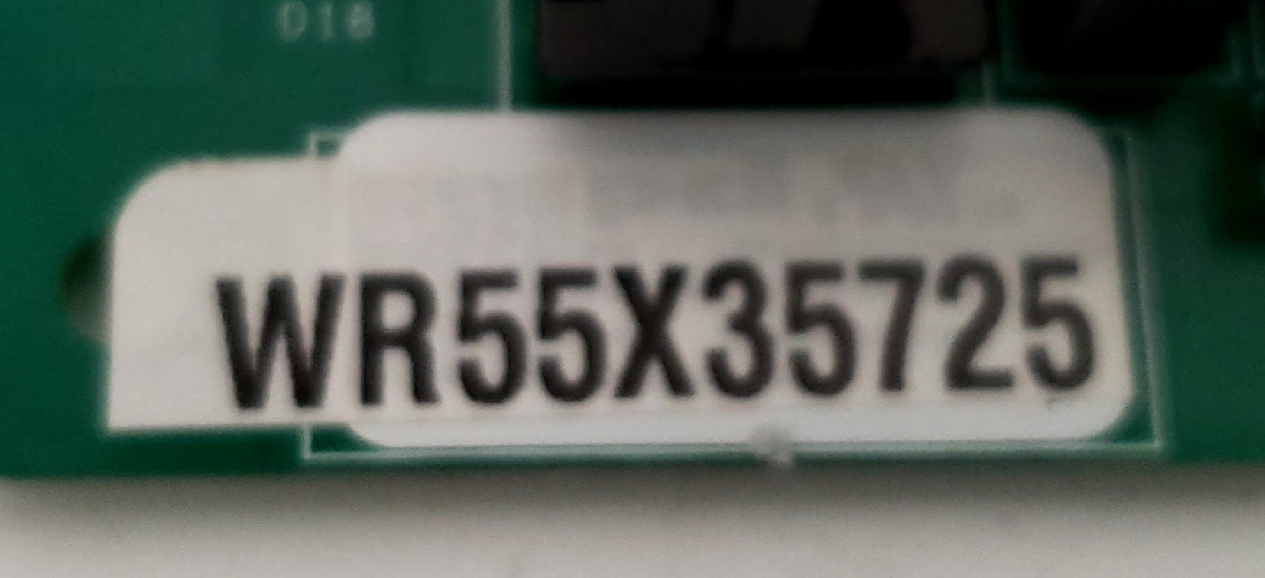 GE Refrigerator Control WR55X35725