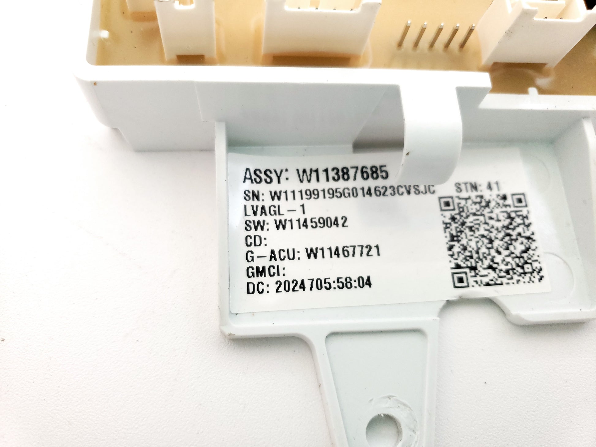 Whirlpool Washer Control Board W11387685