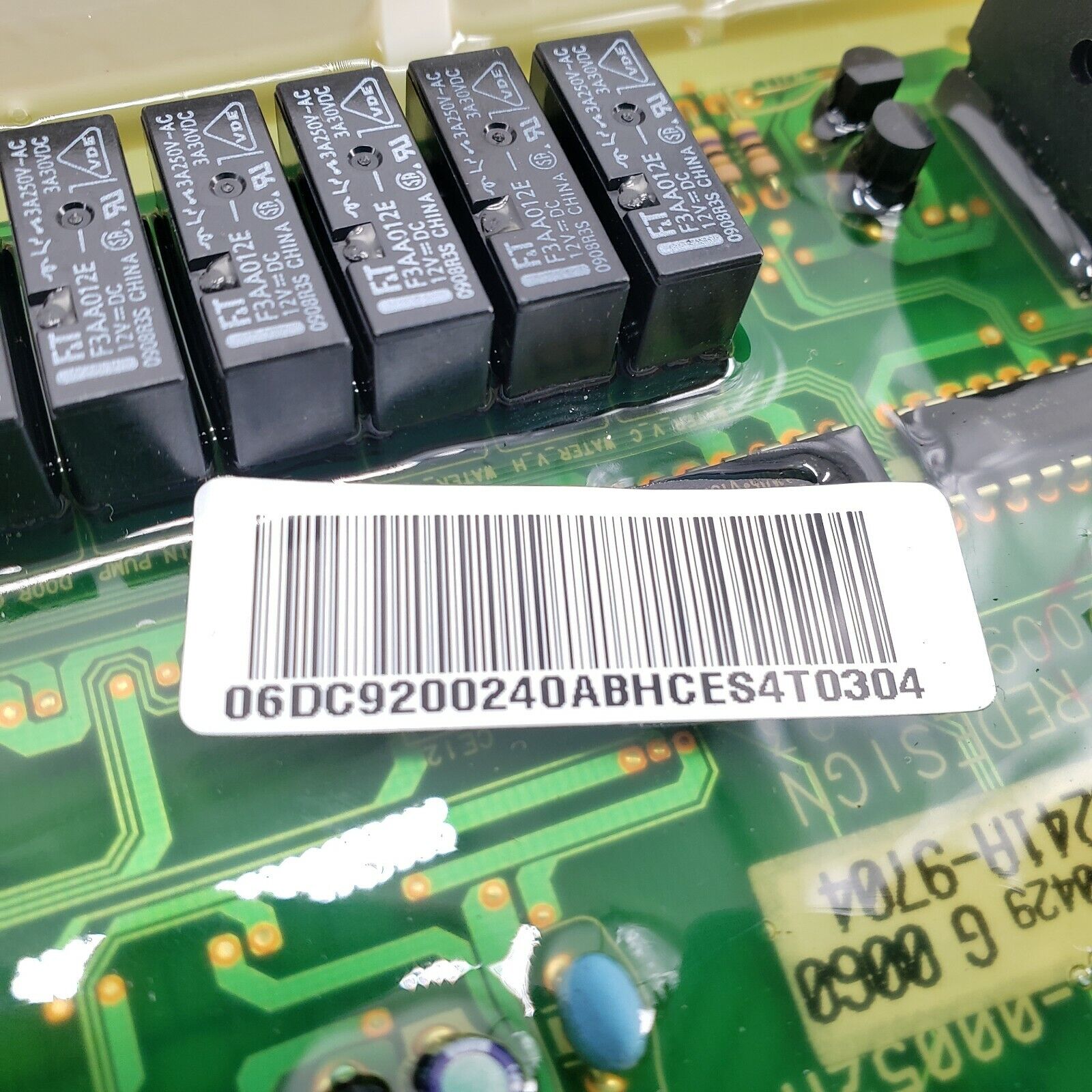 Samsung Washer Control Board DC92-00240A
