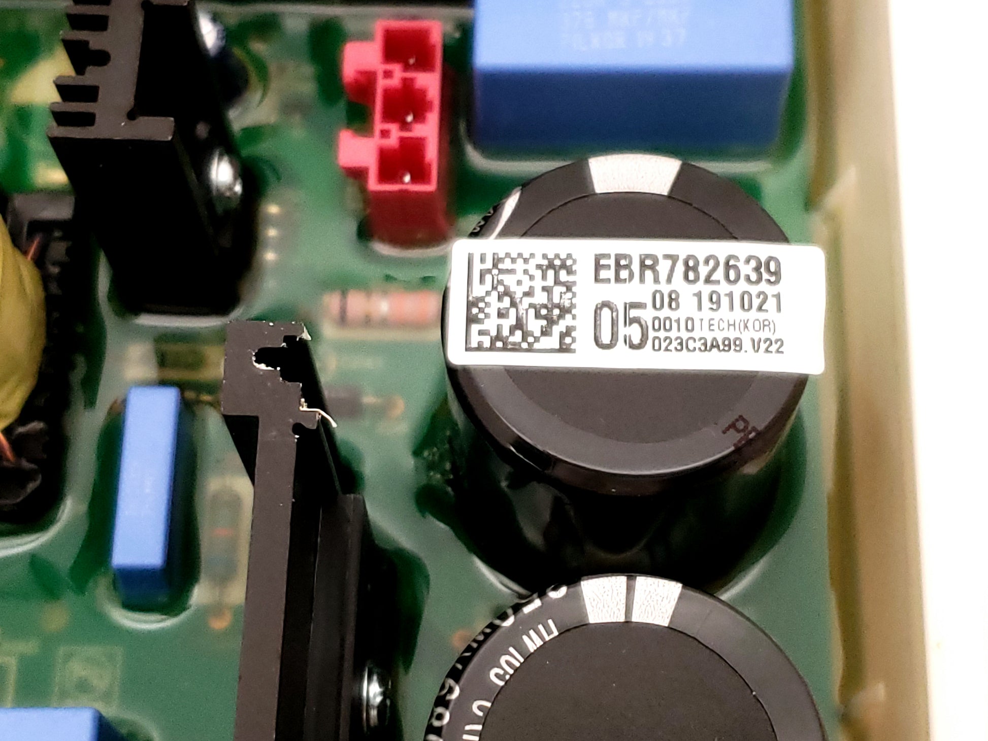 LG Washer Control EBR78263905
