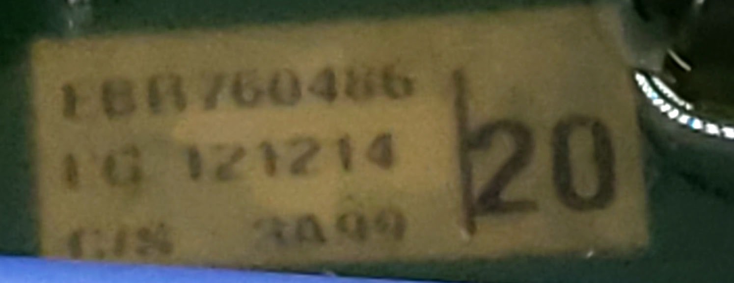 LG Washer Control  EBR76048620