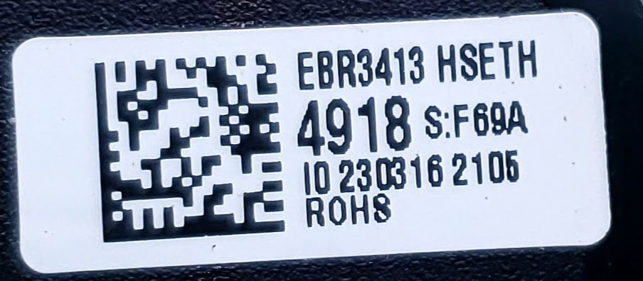 LG Washer Control Board EBR34134918
