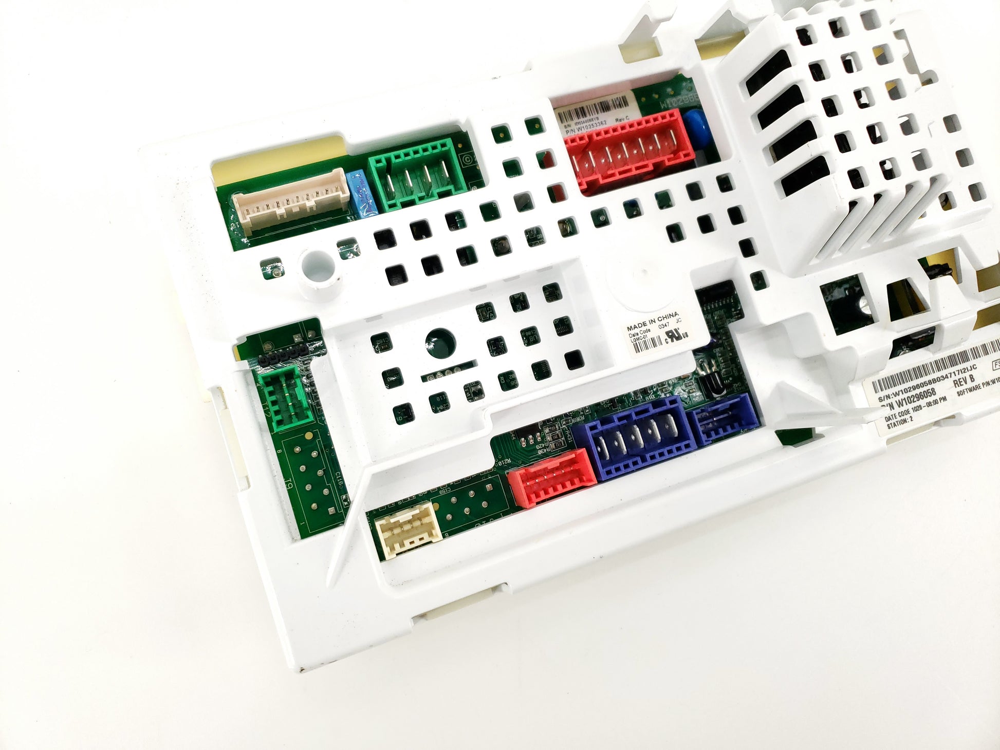 Whirlpool Washer Control  W10296058