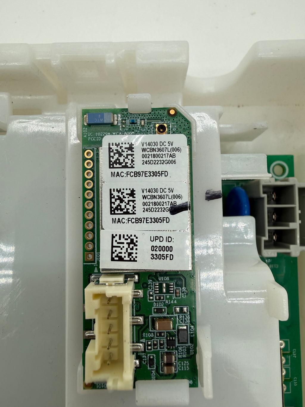 GE Washer WH22X37837 290D1990G201 Main Control Board Assembly
