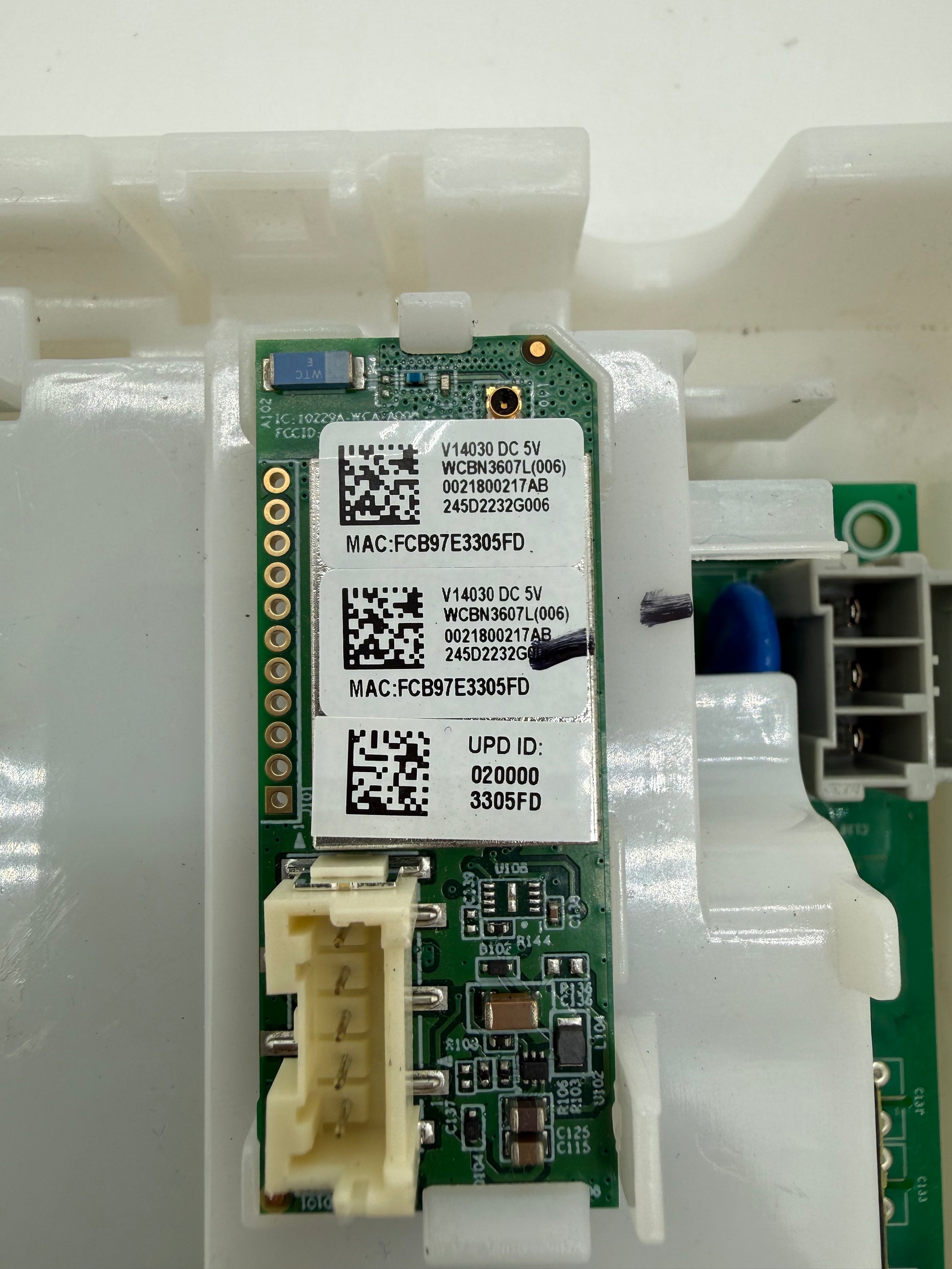 GE Washer WH22X37837 290D1990G201 Main Control Board Assembly