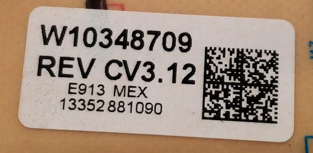 Whirlpool Range Control W10348709