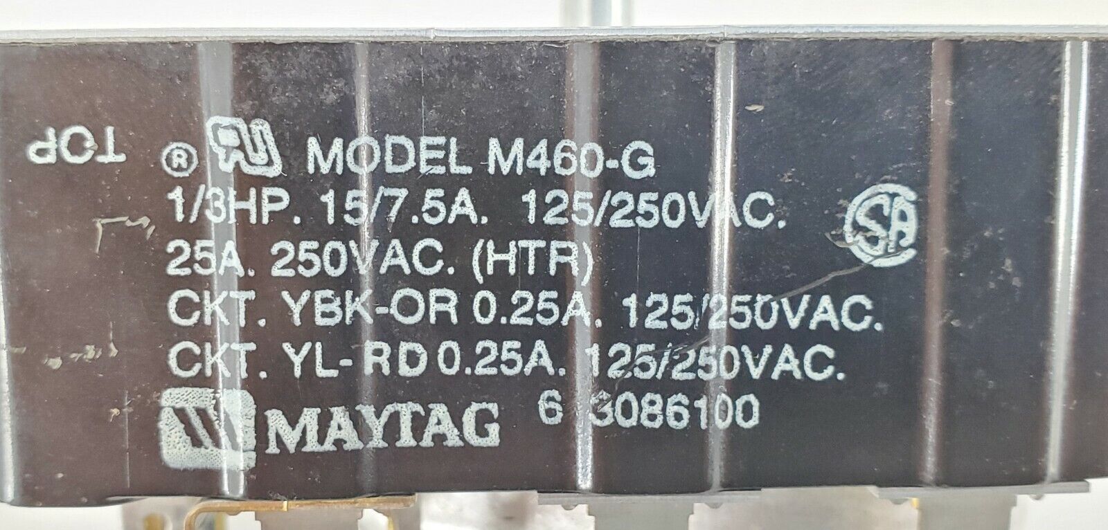 Genuine OEM Maytag Dryer Timer Assembly 63086100 Same Day Ship Lifetime Warranty