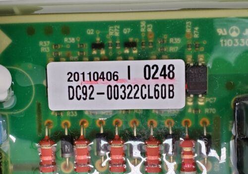 Samsung Dryer Control DC92-00322C