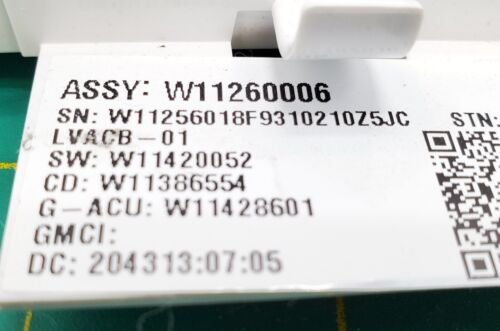 Whirlpool  W11260006