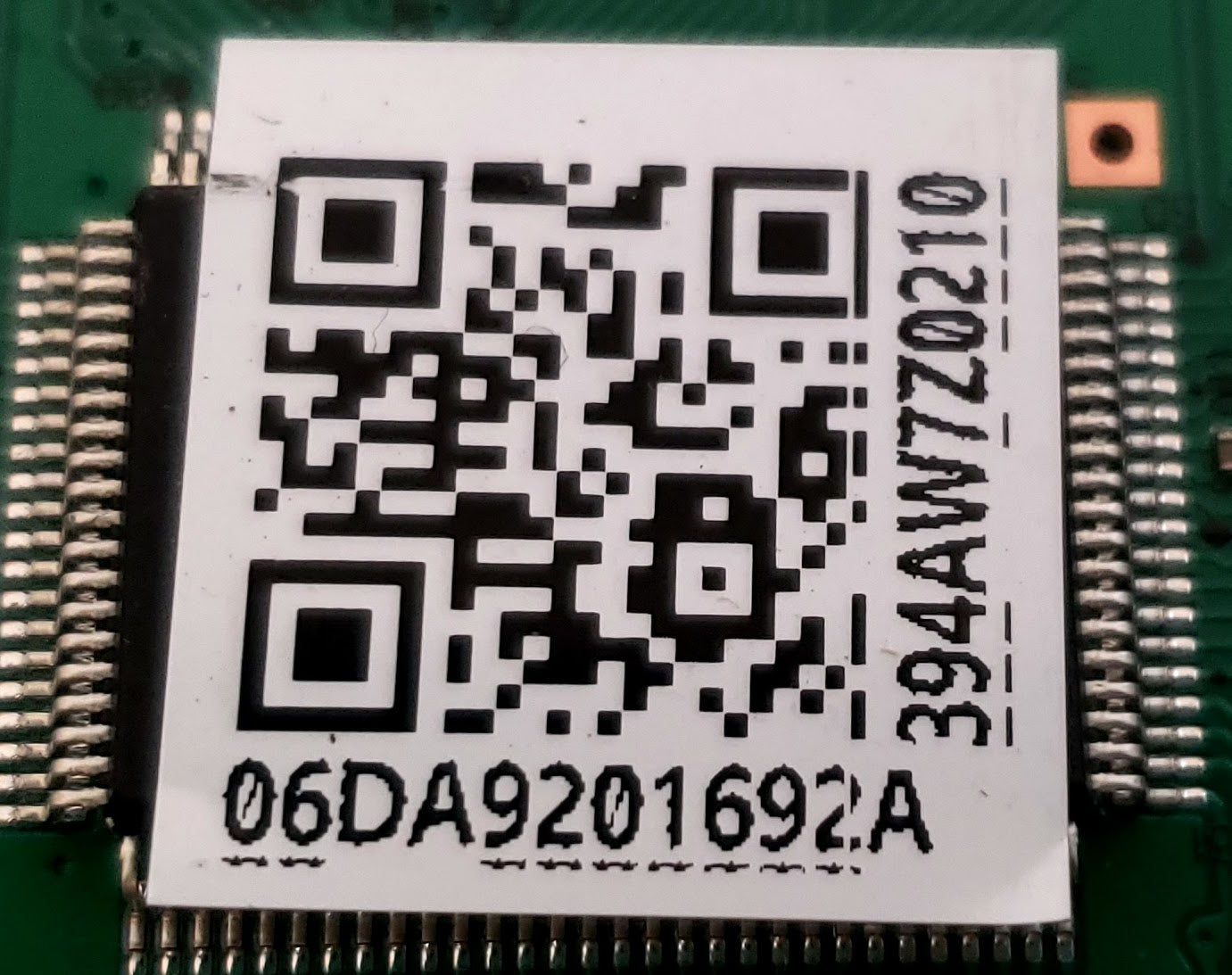 Samsung Refrigerator Control DA92-01692A