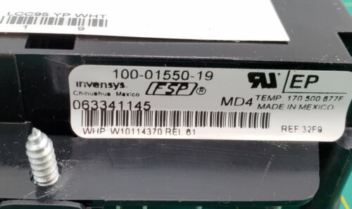 Whirlpool Range Control Board W10114370