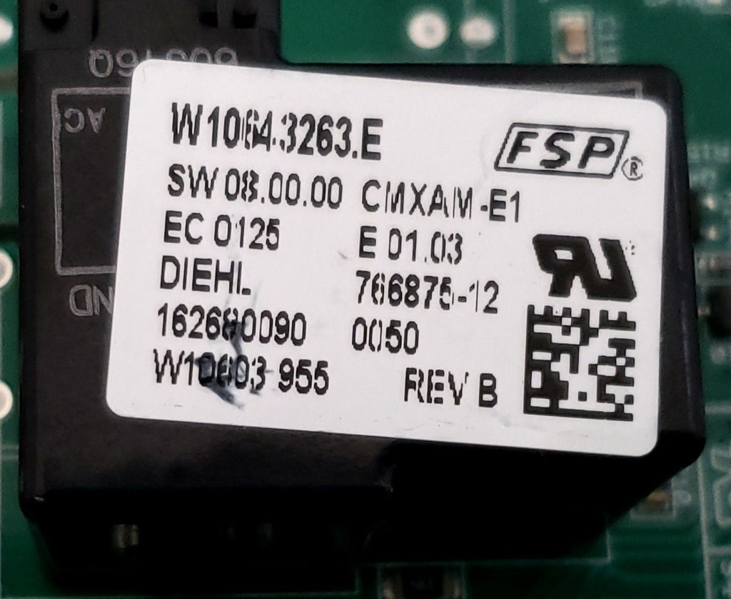 Whirlpool Range Control  W10643263