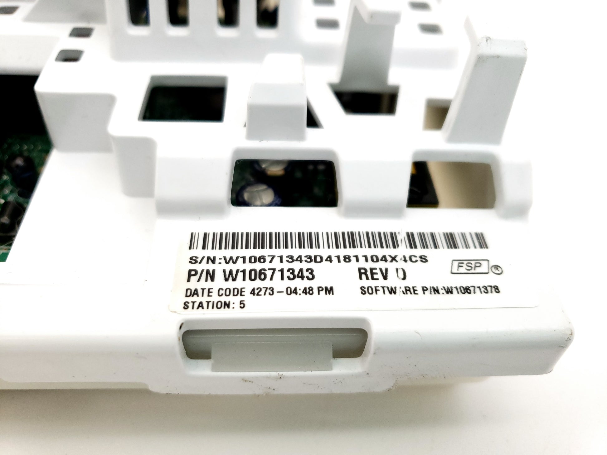 Whirlpool Washer Control W10671343
