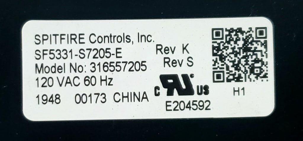 Frigidaire Range Control Board 316557205