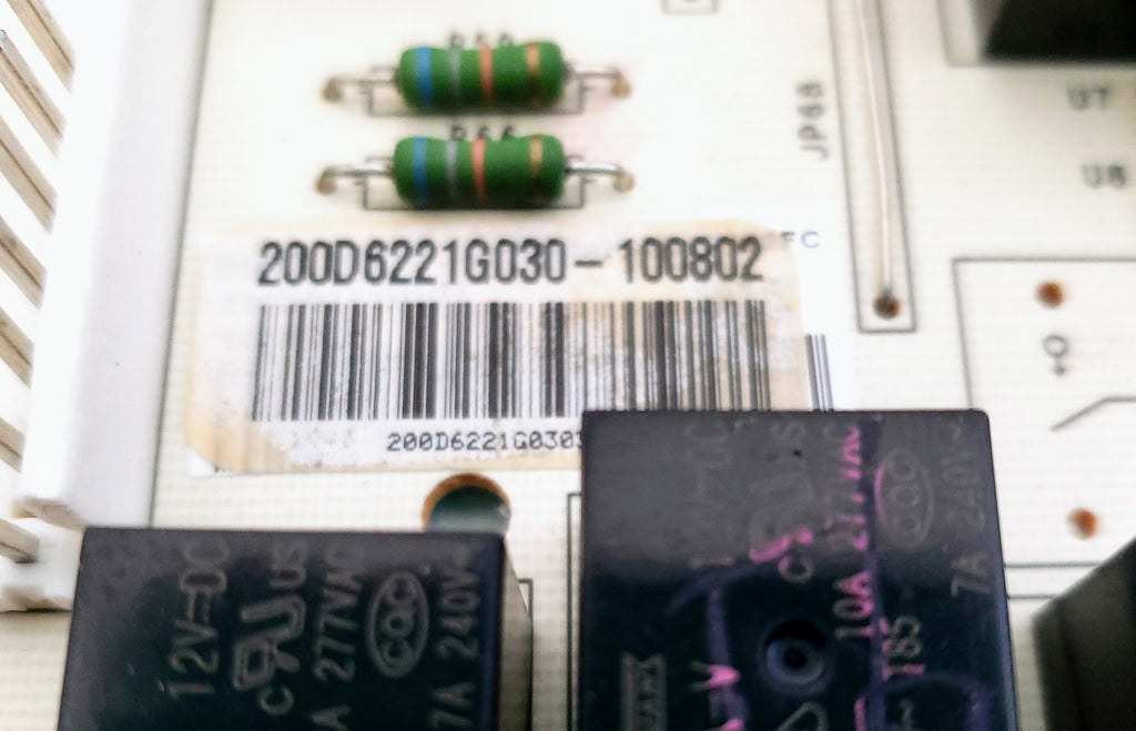 GE Refrigerator Control 200D6221G030