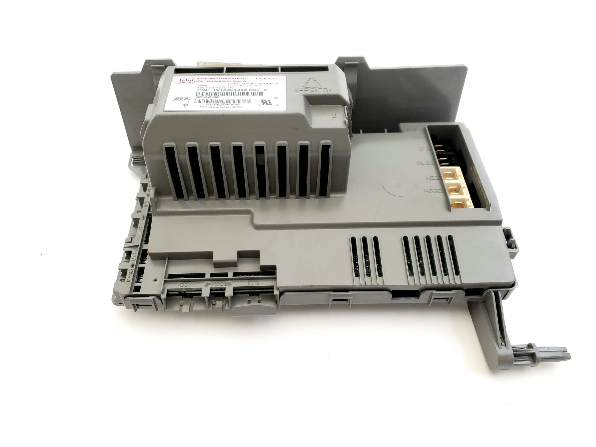 Whirlpool Washer Control Board W10491365