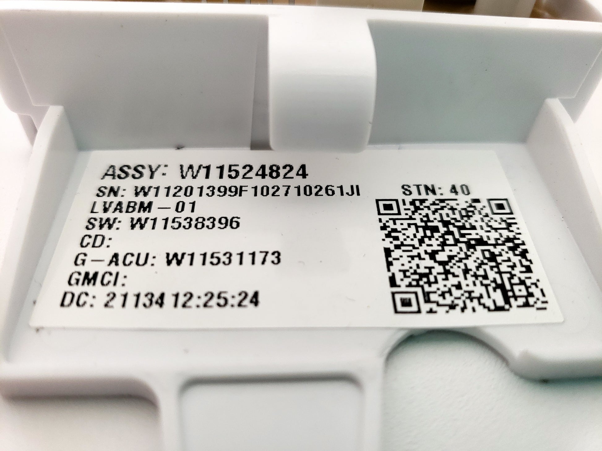 Whirlpool Washer Control Board W11524824