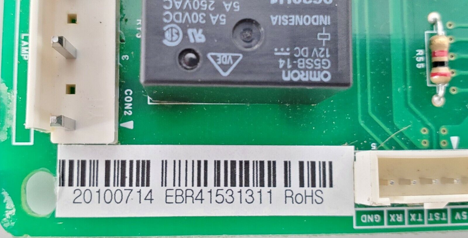 LG Refrigerator Control Board EBR41531311